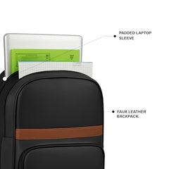 PAZZO Milestone Laptop bag for men | Office bag for men| Laptop Backpack for Men and Women with Anti-Theft Design, USB Port and 1 Year Warranty | Fits up to 15.6 inch Laptop, Macbook ~ Blue