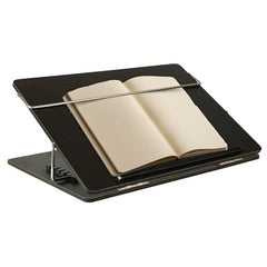 Premium Foldable Laptop Table with Adjustable Angle for Home, Study & Office Use (White, 15x21, Wooden)