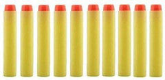 SYGA Plastic Foam Toy Bullet Dart Bullets for Strike Elite Guns, Blue - 20Pcs