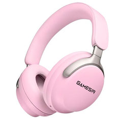 GameSir Newly Launches Echo Plus: Premium Over-Ear Wireless Bluetooth Headphones Deep Bass, Passive Noise Cancellation, Built-in Mic,5 Hours of Music & Talk Time, for Adults Men & Women (White)
