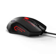 Arctic Fox Wired USB Gaming Mouse with Breathing Lights and DPI Upto 3600 (Charcoal Black)