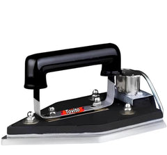 Tovito 3kg Heavy Weight Stainless Steel Laundry Electric Dry Iron Press Box 750 Watts for Drycleaners, Laundry, Hotels, Industrial, Tailors Shop and Textile | Black. For industrial Use Only