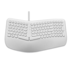 Ant Master 05 Wired USB Keyboard - Full-Size 104 Keys with Numeric Pad | Membrane Silent Typing, 1.3m Cable, Plug & Play | Ergonomic Office & Home Keyboard for PC, Laptop, Mac & Linux – Black