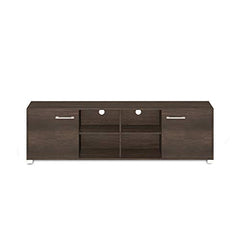 DeckUp Soneva Engineered Wood TV Unit (Wotan Oak & White, Matte Finish)
