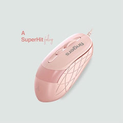 FINGERS SuperHit Wired Mouse with Advanced Optical Technology (Lightweight | Trendy Dual-Tone Design | Works Well with Windows, macOS, Linux) (Royal Blue)