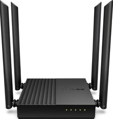 TP-Link Archer C50 AC1200 Dual Band Wireless Cable Router, Wi-Fi Speed Up to 867 Mbps/5 GHz + 300 Mbps/2.4 GHz, Supports Parental Control, Guest Wi-Fi, VPN (Black)