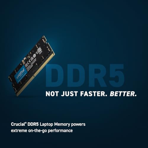 Crucial CB16GS4800 16GB (16GBx1) DDR5 4800MHz Laptop RAM