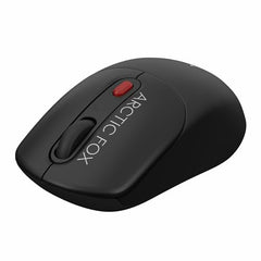 Arctic Fox ProMaxe Wireless Mouse | 2400 DPI |2.4 GHz with USB Nano Receiver | High Precision Optical Tracking| for PC/Mac/Laptop - Cool Gray