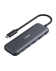 Anker USB C Hub, 332 USB-C Hub (5-in-1) with 4K HDMI Display, 5Gbps USB-C Data Port and 2 5Gbps USB-A Data Ports and for MacBook Pro, MacBook Air, Dell XPS, Lenovo Thinkpad, HP Laptops and More