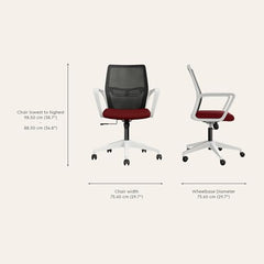 Interio by Godrej Vurv Mesh Mid Back Study Chair