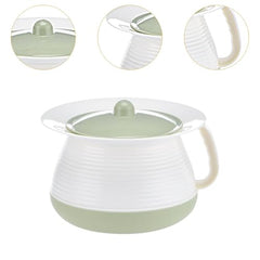 Enakshi Chamber Pot Urine Pot Spittoon Chamber Bucket for Home Use Female Male Elder Green|Health & Beauty|Medical, Mobility & Disability|Daily Living Aids |Package Includes:1x Chamber Pot with Lid