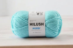 HILUSH Hobby,Wool Yarn dk Acrylic Hand Knitting Yarn Ball (100g/1 Ball),Suitable for Craft amigurumi Shade 001 (Sky Blue)