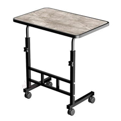 Multi-Purpose Laptop Table, Study Table| Heavy Duty Bed Table| Adjustable for Height, Portable for Office, Work Form Home | DIY Table, Easy to Asembl(Black Ajustable)