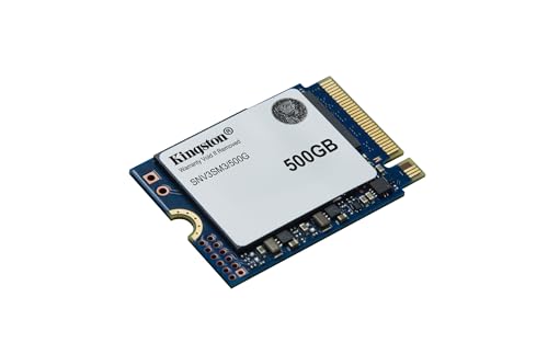 Kingston NV3 500G M.2 2230 NVMe SSD | PCIe 4.0 Gen 4x4 | Up to 5000 MB/s | SNV3SM3/500G