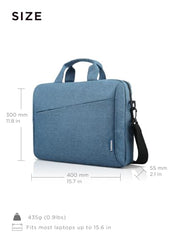 Lenovo Casual Laptop Briefcase T210 (Toploader) 39.62 cm (15.6-inch) Water Repellent Black, Sleek Design, Lightweight, Office Use, Black
