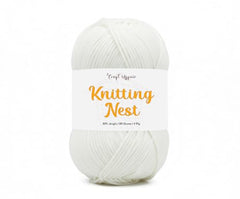 Craft Affair | Knitting Nest Acrylic Yarn (200 Meter, 100 Grams, 2mm) / Woolen Yarn/Acrylic Yarn for Knitting and Crocheting-Olive