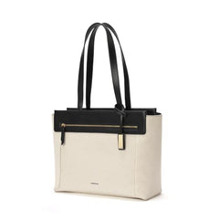 MOKOBARA Dawn Tote 19L Laptop Bag 14 Inch Office Travel Handbag Off White