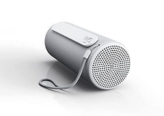 We. by Loewe Hear 2 Portable Bluetooth Speaker, 60W Music Power, Deep Bass Subwoofer, 17 Hr Long Battery Life, IPX4 Water Resistant, USB-C Wireless Speaker for Home & Outdoor, Storm Grey