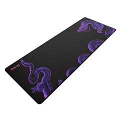 daWg KeyMat R1 Esports Gaming Mouse Pad, 800 x 300 mm, 4mm Thickness Extended Desk Mat, Anti-Fray Stitching, Anti-Skid Rubber Base, Pro-Grade Tracking Surface, High-Velocity Glide (Dragon)