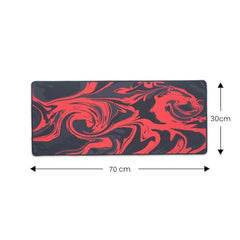 SPIN CART Large Gaming Mouse pad, Long XXL Extended Desk Table Mat Mousepad for Laptop PC Computer (Abstract Blue)