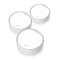 TP-Link Deco X50-PoE(1-Pack) AX3000 Whole Home Mesh WiFi 6 System with PoE Router | Seamless AI | HomeShield | 3000 Mbps Wireless Dual Band | Multi-Gig 2.5 Gbps