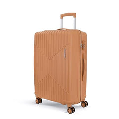 KAMILIANT by American Tourister Savvy | Trolley Bag Set of 3 (55+70+80 cms) for Travel| Hard Case Polypropylene (PP) Suitcase | 360° 8-Wheel Luggage Trolley | Combination Lock | Cress Green