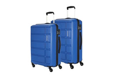 Kamiliant by American Tourister 3 Pc Harrier Edge 8W Set 56 Cm, 68 Cm & 78 Cm - Small, Medium & Large Polypropylene(PP) Hardside 8 Wheels Spinner Luggage Set/Trolley Bag Set (Slate Grey)