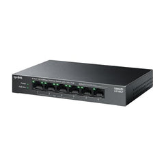 TP-Link LS108GP 8-Port Gigabit Desktop Ethernet Switch with 8-Port PoE+, 62 W PoE Budget, PoE Auto Recovery, Plug & Play, Metal Casing, Ideal for IP Surveillance & Network Security
