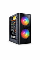 TECNICO AI Desktop PC | Core i7-4770 3.2 GHz | 8GB DDR3 RAM | 256GB SSD | 5G WiFi + Bluetooth | Windows 11 Pro | High Cooling Dual RGB Fan Cabinet(No Monitor, Keyboard, Mouse & Speaker)