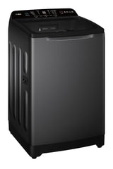 Haier 8 Kg, In-Built Heater, Front Panel Design, NZP Technology, Oceanus Wave Drum, Fully Automatic Top Load Washing Machine (ETL80-HC5S8 | Dark Jade Silver)