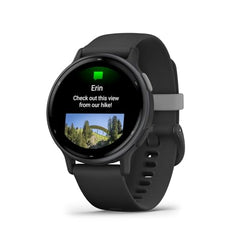 Garmin Vivoactive® 5, Health & Fitness GPS Smartwatch, 42mm, Black | 24/7 Health Monitoring, Built-In Sports Apps, Sleep Coach, Body Battery™ Energy Monitoring, Workout Benefit & Recovery Time