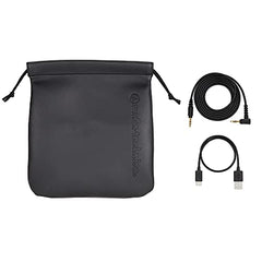 Audio-Technica ATH-M50xBT2 Bluetooth Wireless Over Ear Headphones with Dual mic, 45MM Large-Aperture Drivers, 50-Hour Battery Life, USB-C Fast Charging, Studio Sound, Dual Pairing- Black