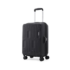American Tourister 3PC PP Ivy 2.0-8 Wheel, Set (Small + Medium + Large) Hard Suitcase for Travel/Travel Bag with Combination Lock & Smooth Sliding Double Wheel - Black, 55 Cm, 68 Cm, 79 Cm