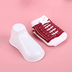 MOMISY 5 Pairs Baby Girl Boys Tube Socks Toddlers Infant Solid Color Ankle Socks Stretch Baby Socks (Multicolored, 0 Months-6 Months)