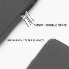 Meyaar Laptop Sleeve 13 Inch with Accessory Pouch, Soft Plush Fur Lined Zipper Case for MacBook Air 13.6” M2/M3/M4/M5, Pro 13”/14” M1–M5, Neo 13 (Black, for 13"/13.3" MacBook)