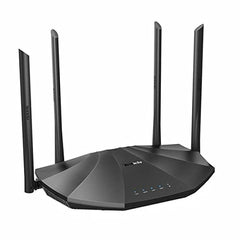 Tenda AC5 V3 AC1200 Wireless Dual Band WiFi Router, Speed Up to 867Mbps/5GHz + 300Mbps/2.4GHz, IPV6, Parental Control, Support Guest Network, 4*6dBi Externe Antennen (White)
