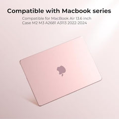 BlueSwan Flexible Case for MacBook Air 13 inch, M5 M4 M3 M2 2026-2022