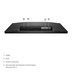 Dell SE2425HG 23.8" FHD IPS Gaming Monitor, 200Hz Refresh, 3side narrow bezels, 1ms GtG, AMD FreeSync Premium,HDR 10,300nits, 1000:1 Contrast, 99% Srgb, Tilt, 2*HDMI 2.1 TDMS(supports HDMI VRR),DP 1.4