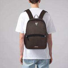 Spenz Saffron Mini Laptop Casual Backpack for Office School & College | Bag for Men & Women(Grey)