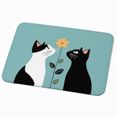 ESSENSI Mouse Pad for Laptop & Desktop | 9x7 Inch Anti-Fray Stitched Edges | Non-Slip Rubber Base | Desk Setup Accessory for Students, Gamers & Professionals (Big Things)