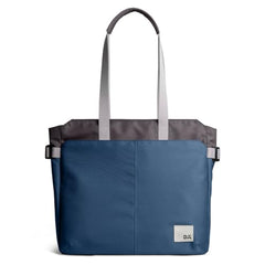 DailyObjects Recycled PET Dual Color Key Tote Bag For Women & Girls | Stylish Ladies Purse for Everyday Essentials | Fits any Laptop Upto 15.6 Inch | Padded Laptop Compartment - (Charcoal-Kelp)