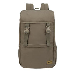 F Gear Dune Dark Beige 18L Premium Canvas Laptop Backpack|Water-Resistant, Office & College Bag, 1 Compartment, 1 Pocket, Padded Laptop & Tablet Sleeves Fits Upto 17 Inch Laptop|Men & Women