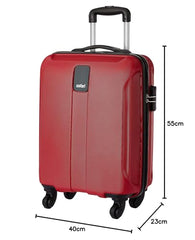 Safari Cabin Thorium Neo 8 Wheels Set of 2 (+ Medium) Trolley Bags, Hard Case Polycarbonate, 360º Spinner Wheeling Luggage for Men & Women, Travel Bag Suitcase, Dusk Green