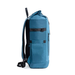 TRIPOLE Tusker Roller Top Laptop Backpack for Daily Use and Travelling | Water-repellent fabric, Anti Theft Pockets and Expandable size (Khaki)