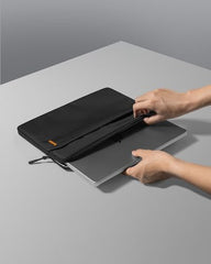 tomtoc Slim Laptop Sleeve for 14-inch MacBook Pro M2/M1 Pro/Max A2779 A2442 2023-2021, Water-Resistant Protective Case for 13-inch MacBook Air/Pro M2/M1 with a Hard Cover, Laptop Accessory Bag