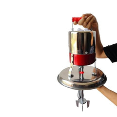 Drumstone (𝟏𝟓 𝐘𝐞𝐚𝐫𝐬 𝐰𝐚𝐫𝐫𝐚𝐧𝐭𝐲) Electric Madhani Machine | Heavy-Duty Butter Churner | 125W Motor with 100% Copper Winding | 230 V | Ideal for Buttermilk, Lassi, Cream, Curd