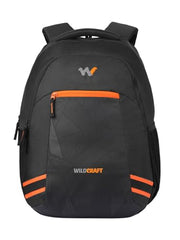 Wildcraft Mosaic 2+1 compartment Laptop Backpack for Work and Travel| 37 litre Capacity|Premium Fabric| Padded Strap| Orgainzer| Water resistant |Black