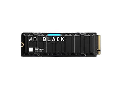 WD_BLACK 1TB SN850 NVMe SSD for PS5 Consoles Solid State Drive with Heatsink - Gen4 PCIe, M.2 2280, Up to 7,000 MB/s - WDBBKW0010BBK-WRSN