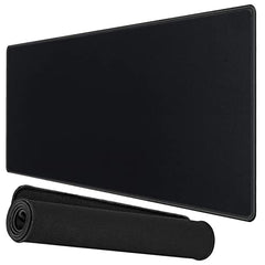 Storite 900x400x2mm Extended Gaming Mouse Pad, Desk Mat, Black | Stitched Embroidery Edges, Water Resistance Coating, Natural Non Slippery Rubber Base, For Laptop/Computer