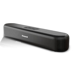 Honeywell Moxie V500 10W Portable USB Wired Soundbar, Speaker for PC,Desktop and Laptop with Volume Control and 3.5 mm AUX,2.0 Channel,52mmX2 Drivers,Plug &Play,2 Yrs Maufacuturer Warranty
